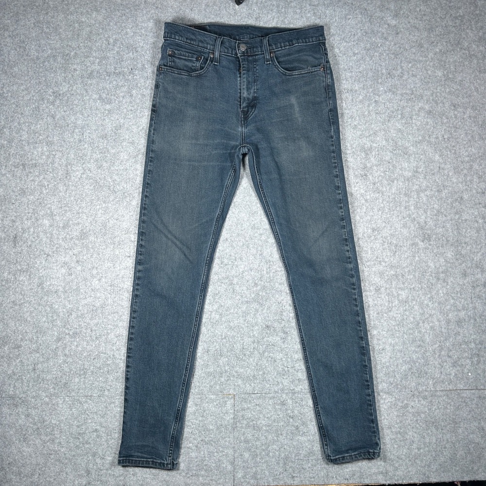 Levi's 512 Denim Jeans Mens 32x34 Blue  Slim Taper Stretch Casual‎ Everyday